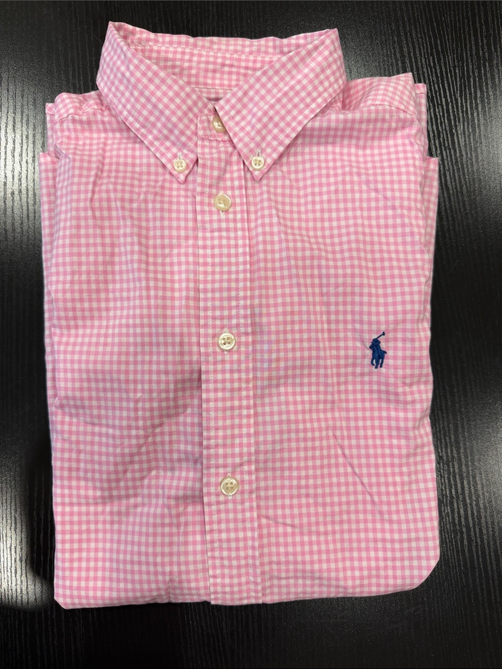 Polo by Ralph Lauren Pink Gingham Button-Down Shirt